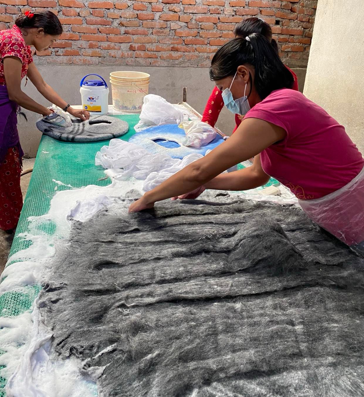 Traditional weaving in Nepal
